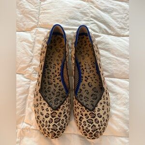 Rothy’s Leopard Print Women's Ballet Flats